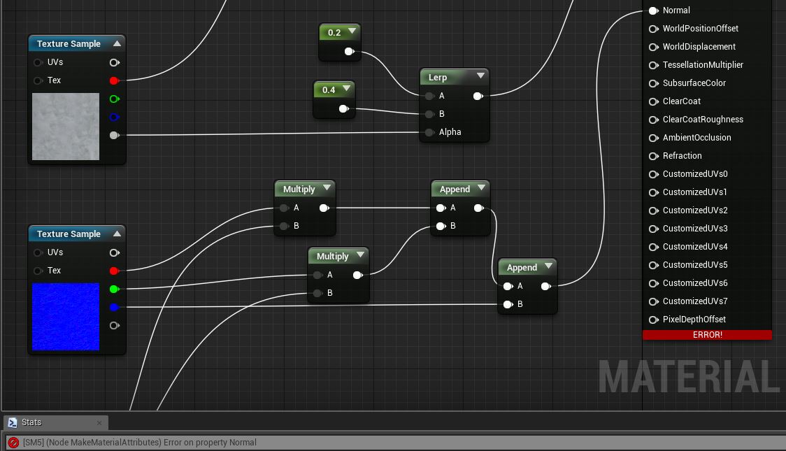 Unreal game development: Material Editor