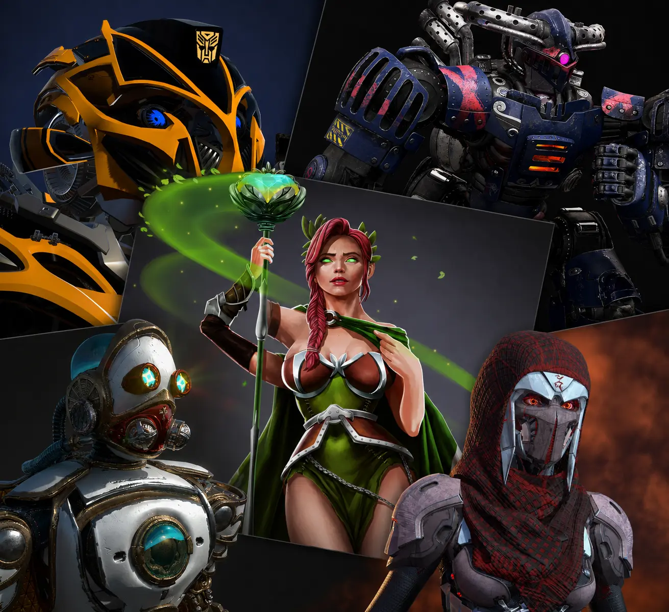 Color psychology of game characters