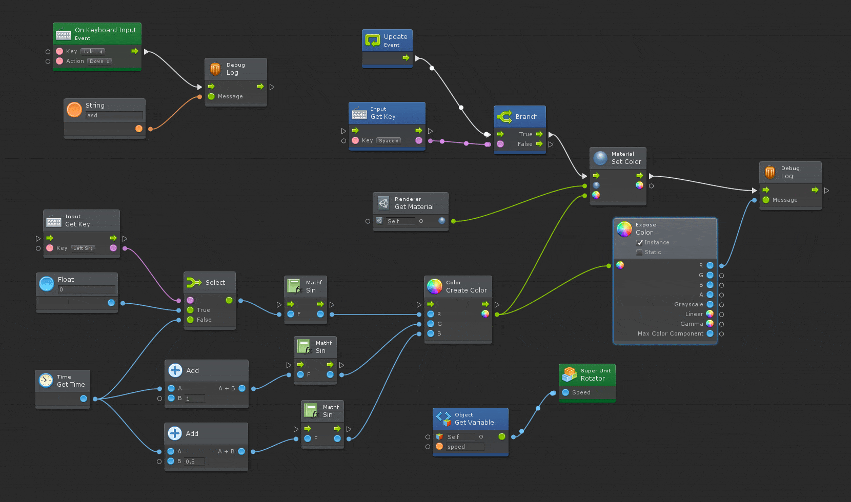 unity game engine language