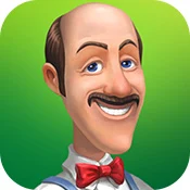 Gardenscapes, a hybrid casual mobile game