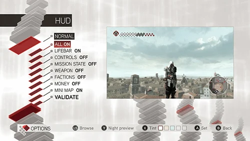 Assassin's Creed 2 game UI