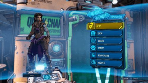 Borderlands 3 UI