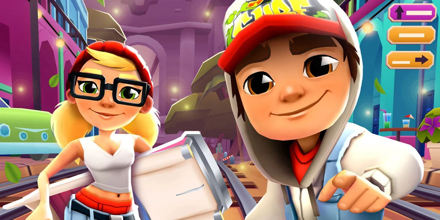 Subway Surfers, a hyper-casual runner
