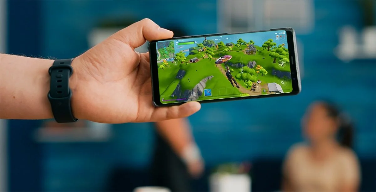 Fortnite Mobile, a cross-platform multiplayer game