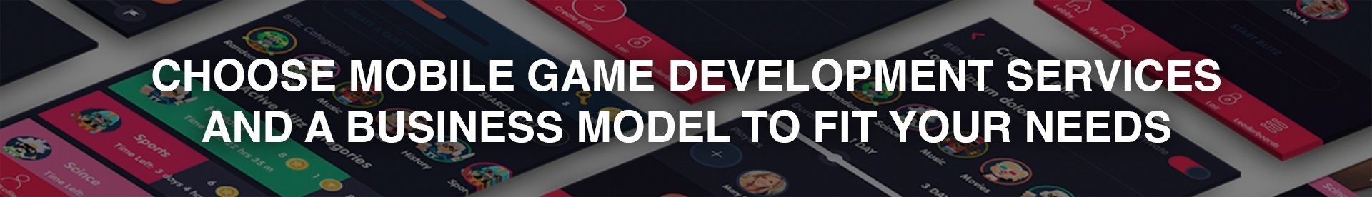 mobile game development services
