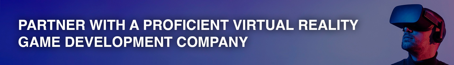 virtual reality game development company