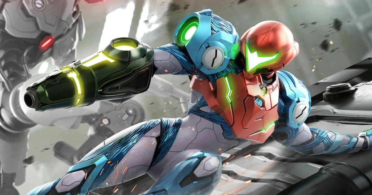 Samus Aran and the Arm Cannon, an iconic readable weapon silhouette