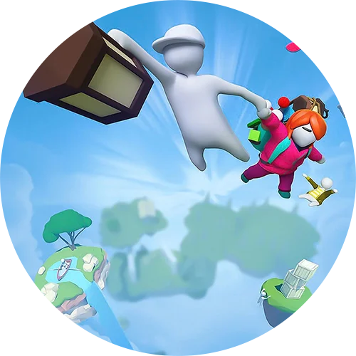 Human: Fall Flat, a physics co-op puzzle game