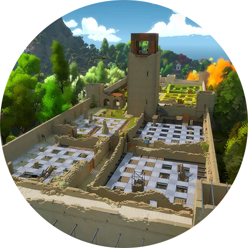 The Witness, an environmental puzzle game