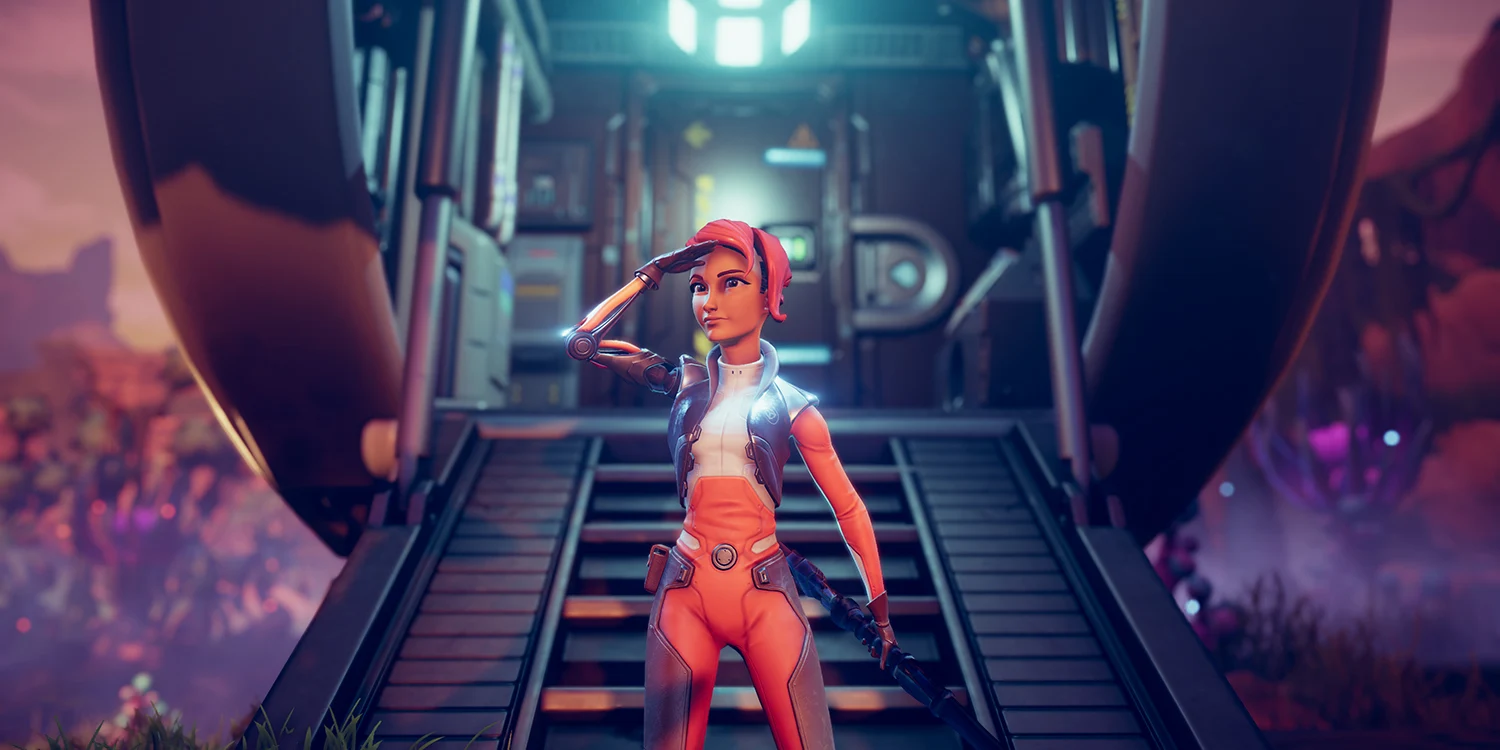 A 3D character render from a Unity game