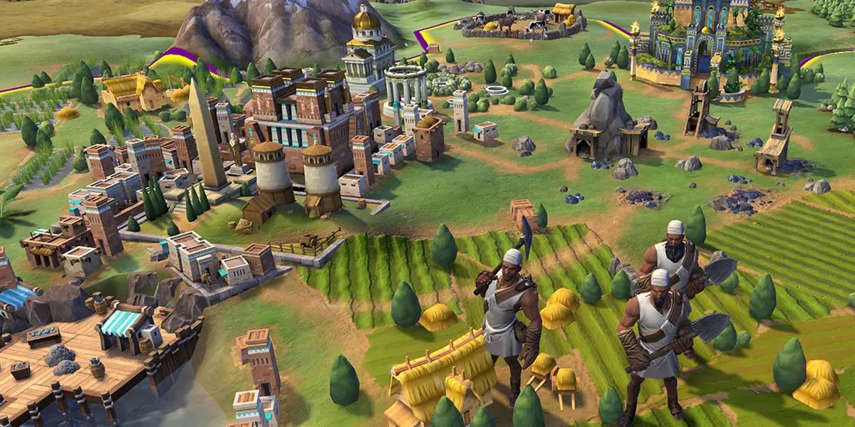 Civilization 6, a strategy game