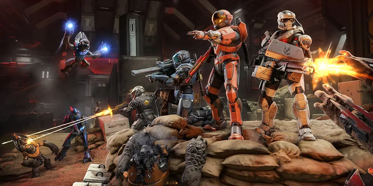 Halo Infinite, an action game