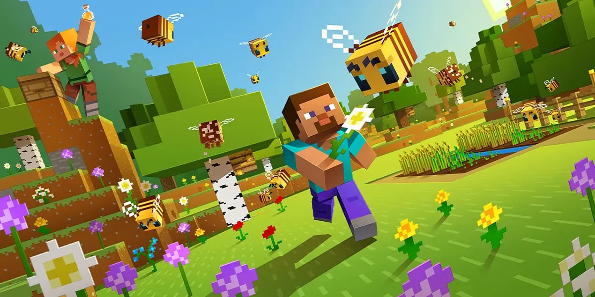 Minecraft, a survival and crafting game