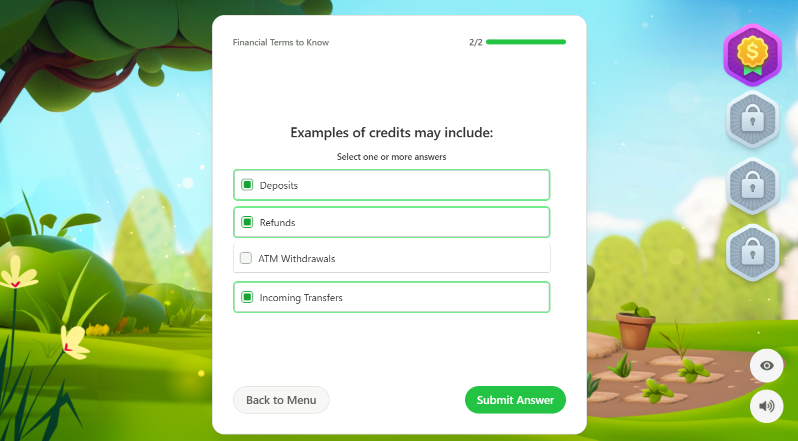 My financial garden 3