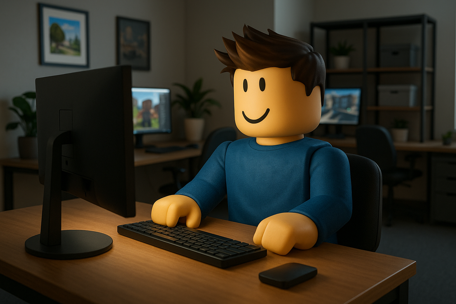 Roblox game developer