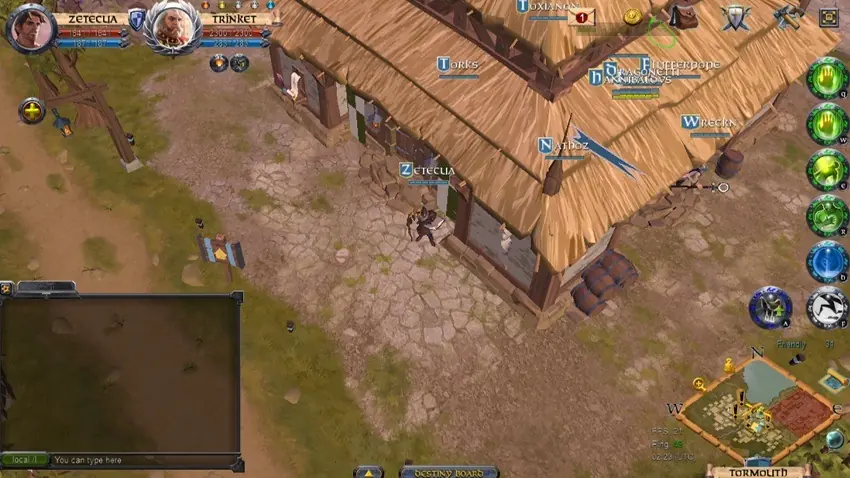 Low-poly RPG game
