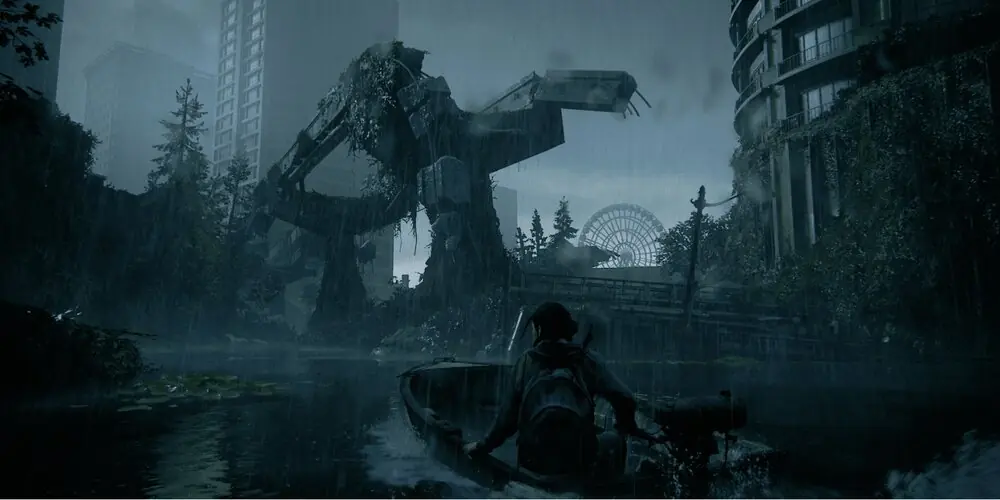 3d environment Last of Us
