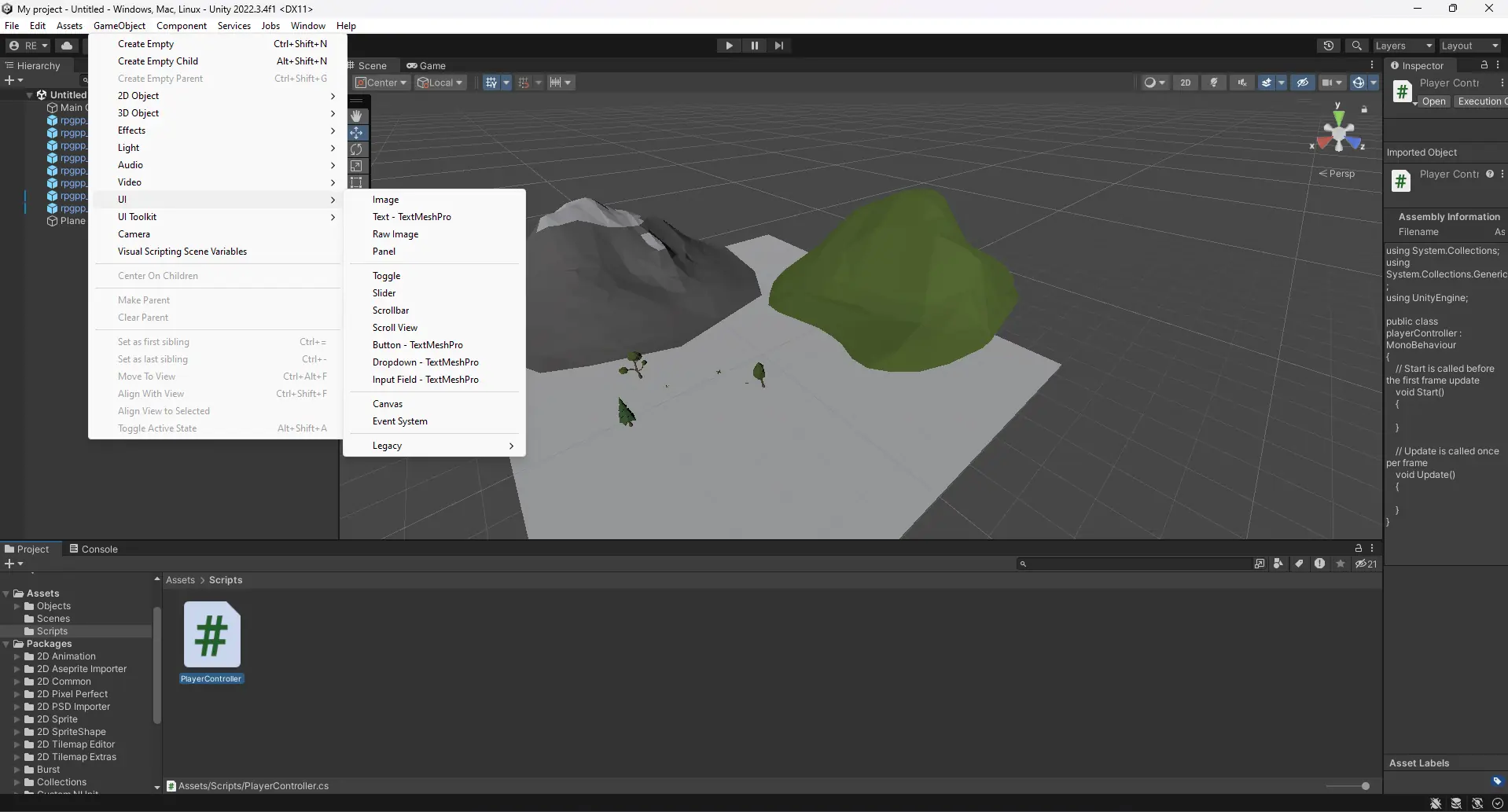 how to make games in unity