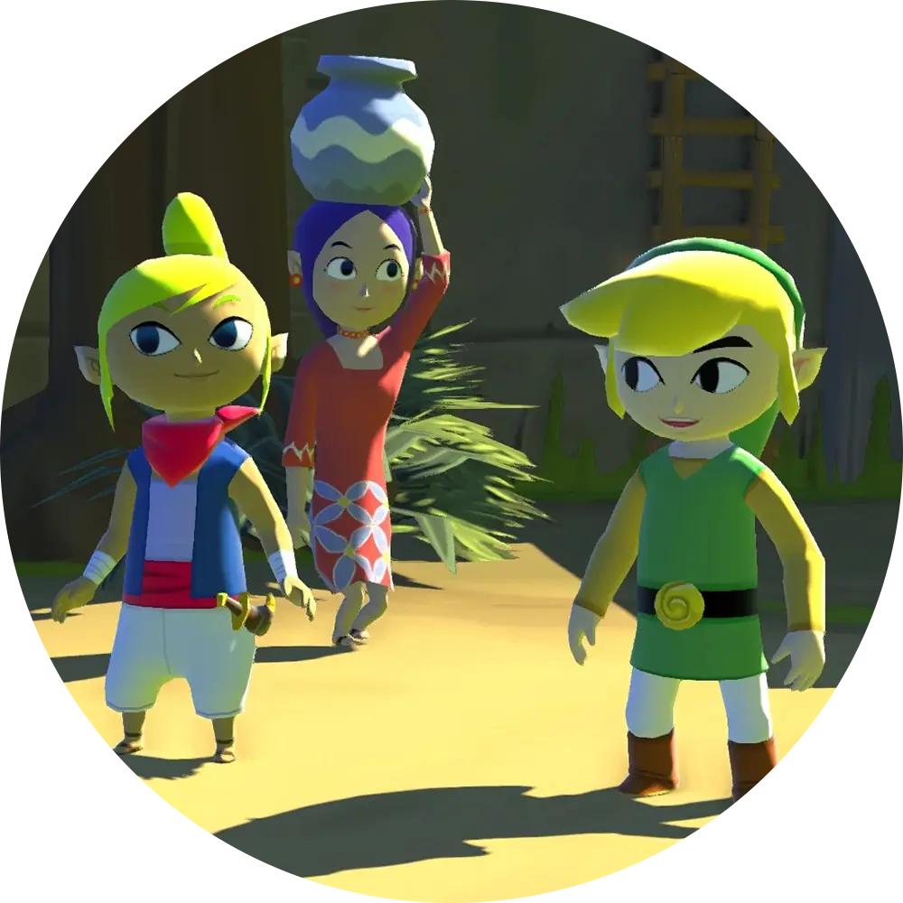 game art styles: The Wind Waker