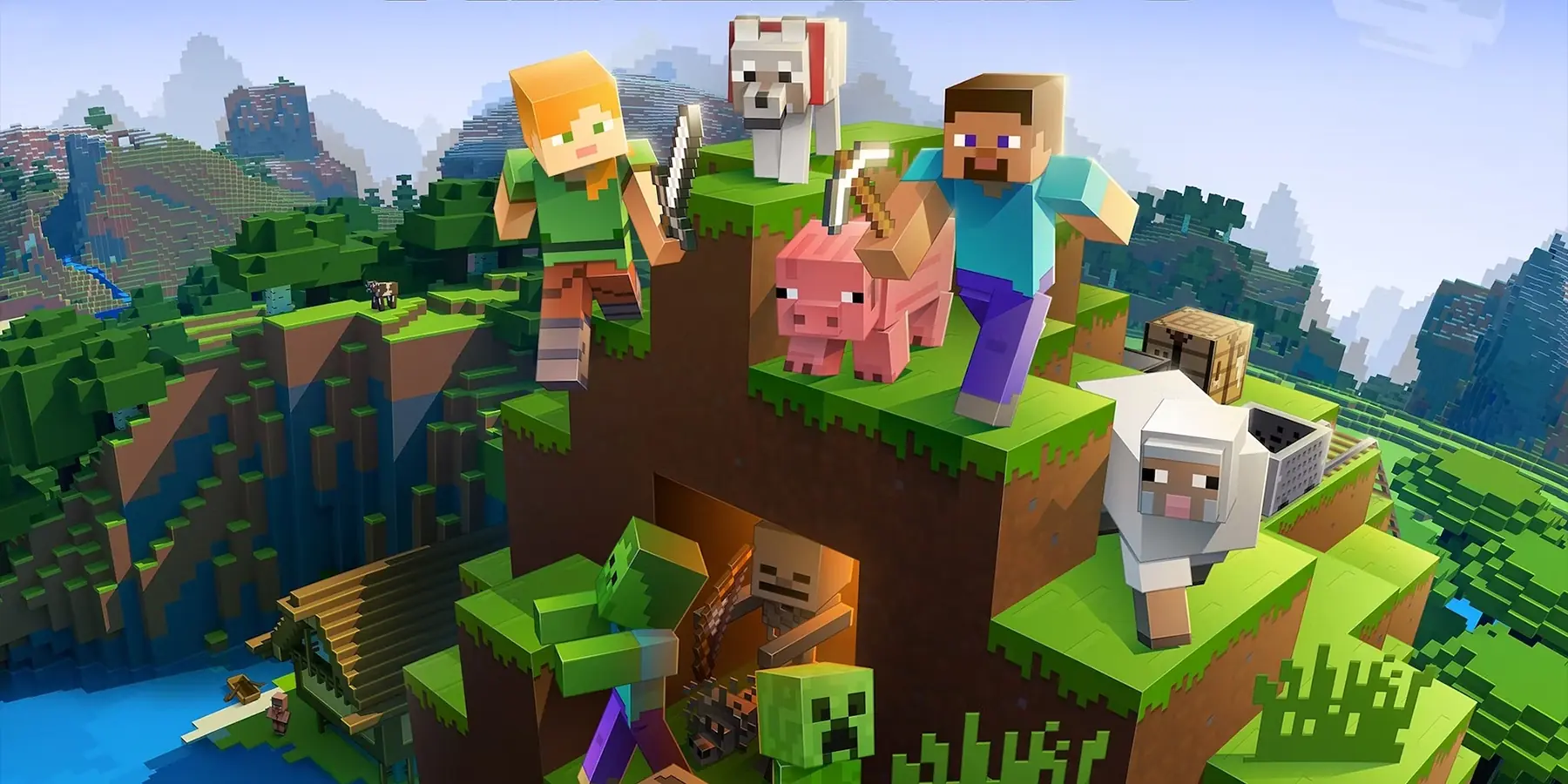 Procedural generation in Minecraft