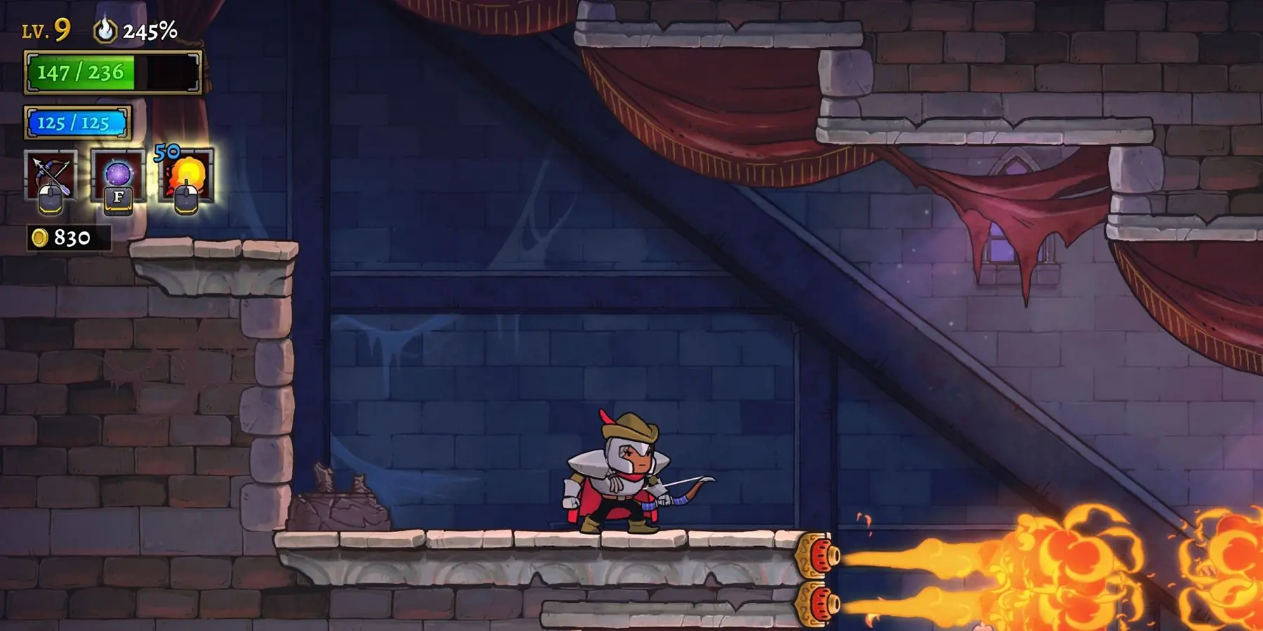 Procedural generation in Rogue Legacy 2
