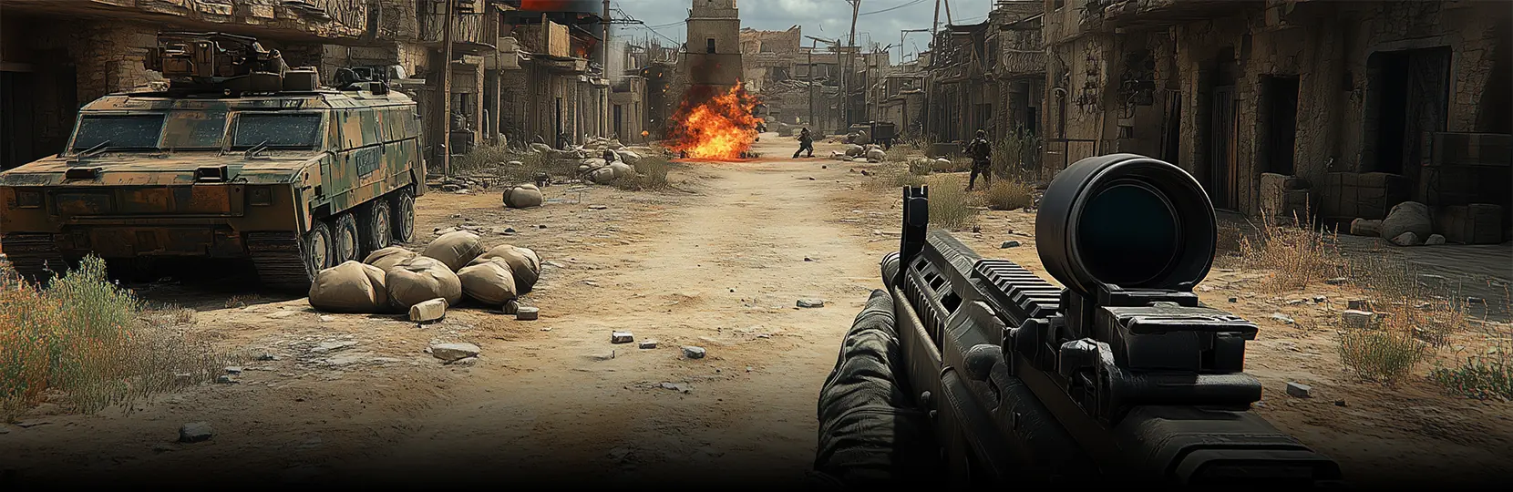 Shooter games bg img