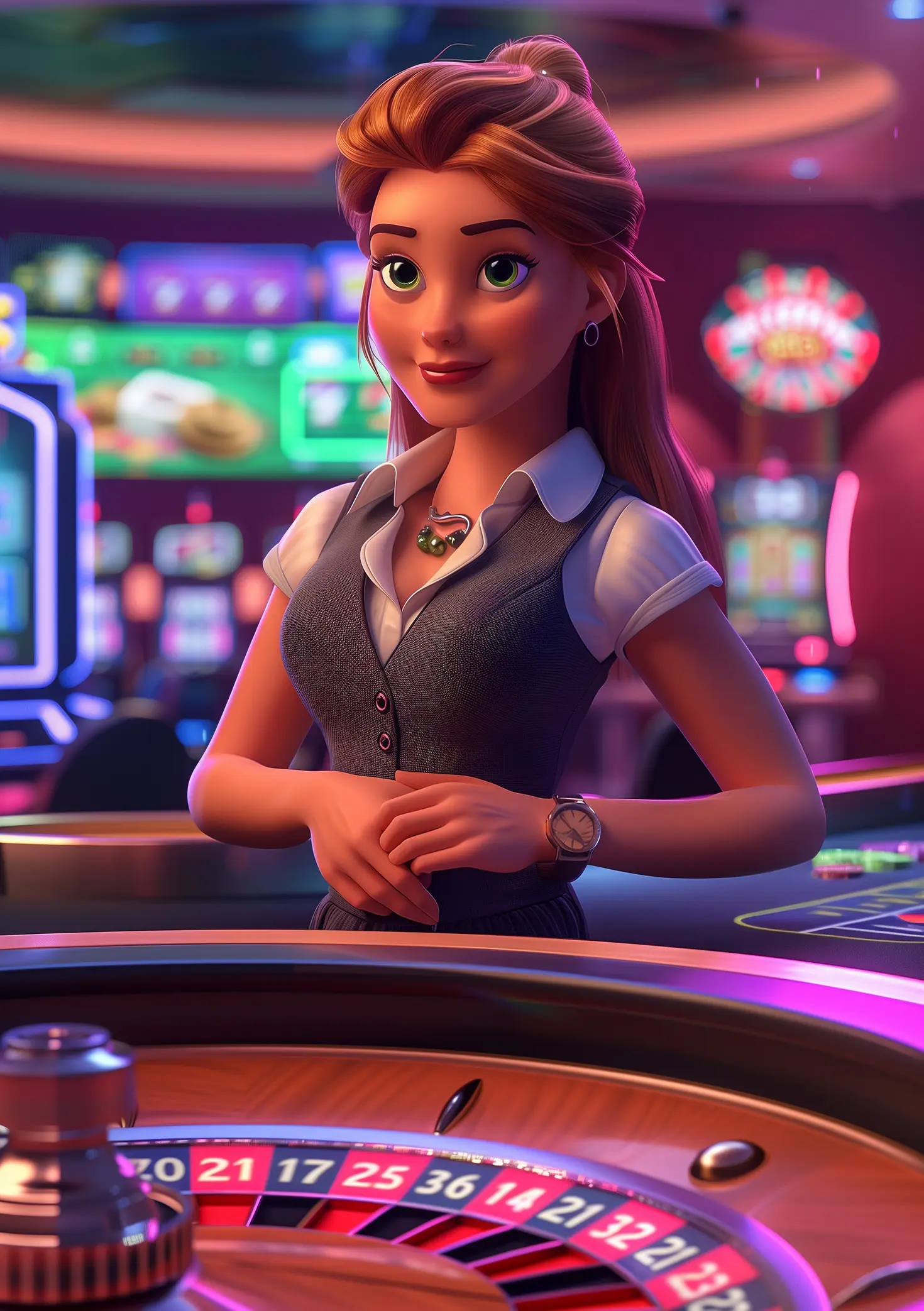 VR casino game development