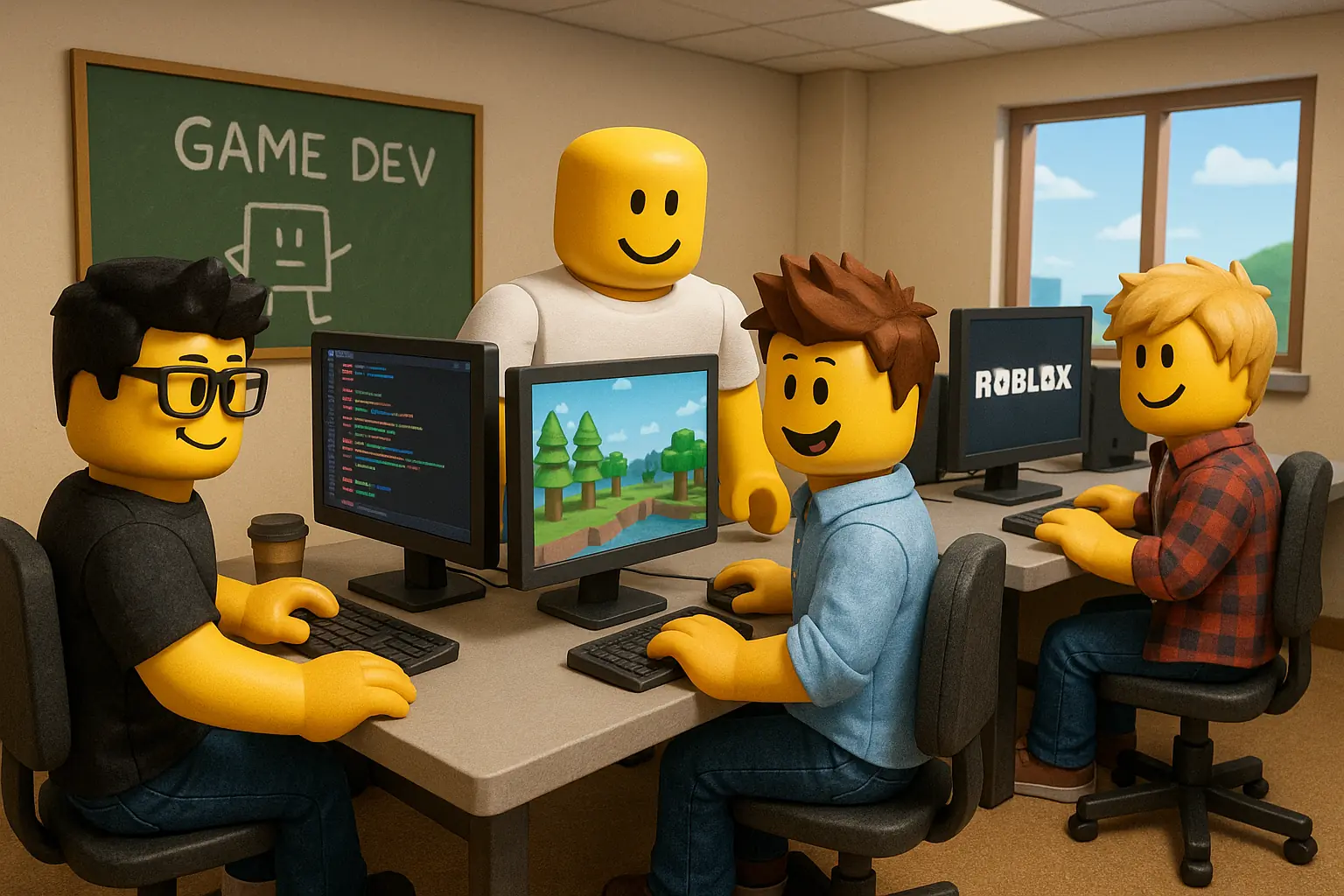 Types of roblox game developers