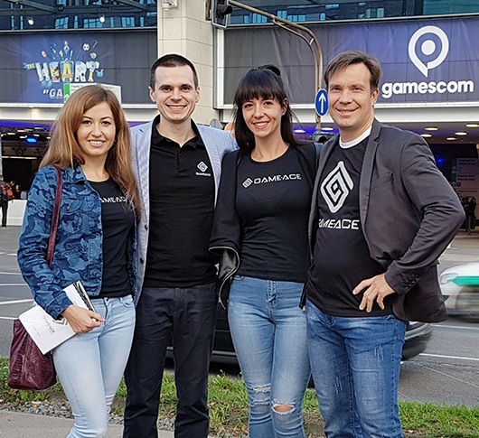 Game-Ace Team Attends GamesCom, the Biggest Gaming Event in Europe